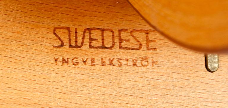 KARMSTOL MED PALL, "Lamino", Yngve Ekström för Swedese.