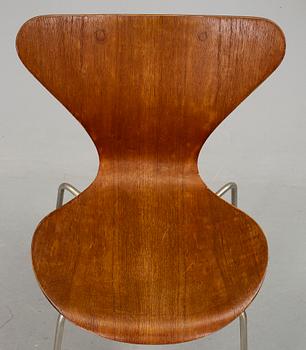 STOL, "Sjuan", Arne Jacobsen, Fritz Hansen, 1960-tal.