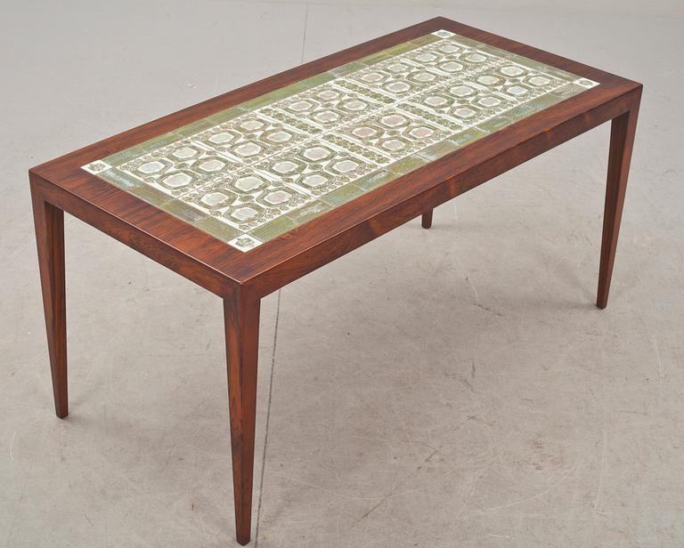 SOFFBORD, Severin Hansen Jr.  Kakel "Tenera", Nils Thorsson för Royal Copenhagen.