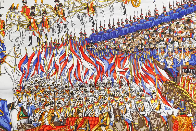 SCARF, "Grand Cortege à Moscou", Hermès.