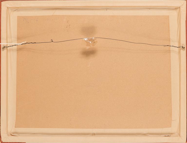 Mikko Laasio, olja på papper, signerad och daterad-56.