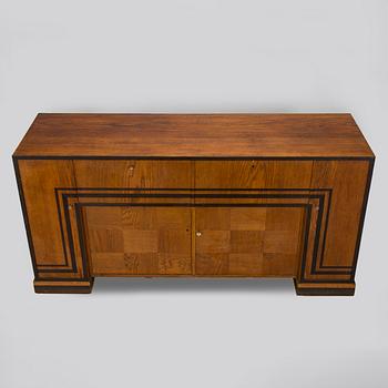 A 1930s functionalist style sideboard.