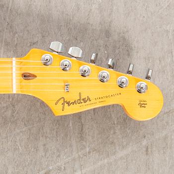 Electric guitar, Fender Stratocaster, Rarities Flame Koa Top, 2019.
