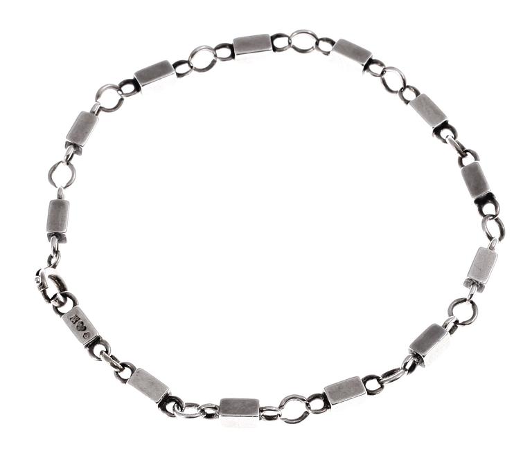 ARMLÄNK, silver, Wiwen Nilsson, Lund, 1945.