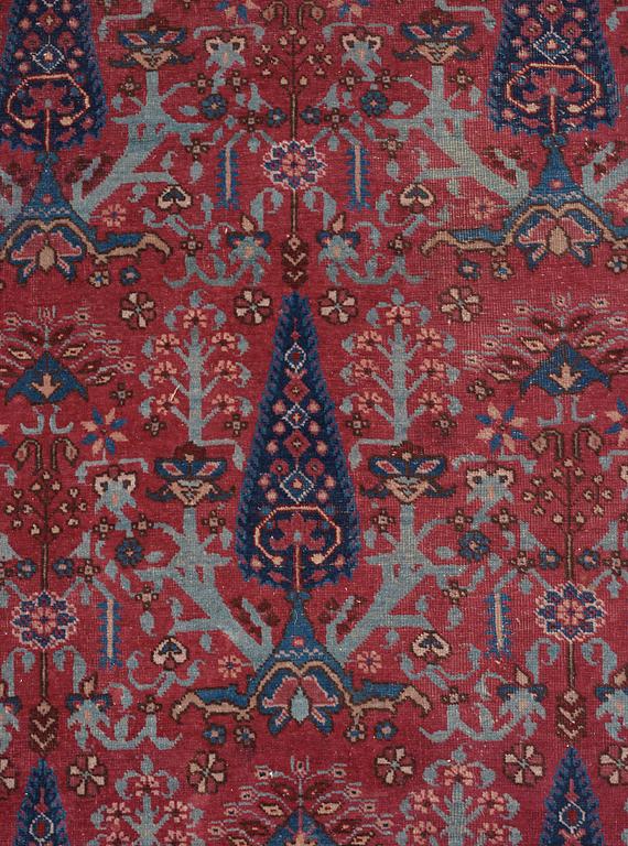 SEMI-ANTIQUE TABRIZ. 429,5 x 343,5 cm.