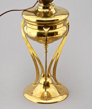 BORDSFOTOGENLAMPA, jugendstil, 1900-talets andra hälft.