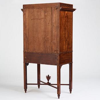 A Late gustavian cabinet by Gottlieb Iwersson, (master in Stockholm 1778-1813).