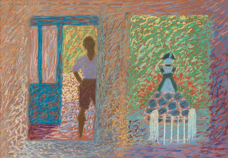 Stellan Mörner, I dörröppningen.