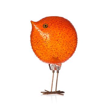 27. Alessandro Pianon, a "Pulcino" glass sculpture of a bird, Vistosi, Murano, Italy 1960s.