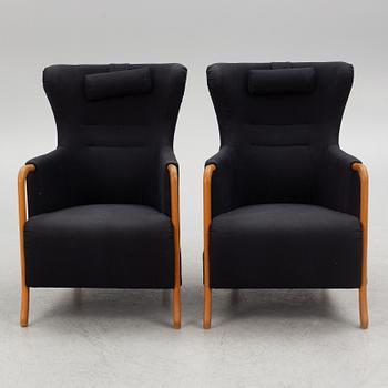 Armchairs, a pair, 'Claudia' Stouby Denmark.