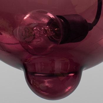 A 'Meltdown' ceiling light by Johan Lindstén for Cappellini, designed 2013.