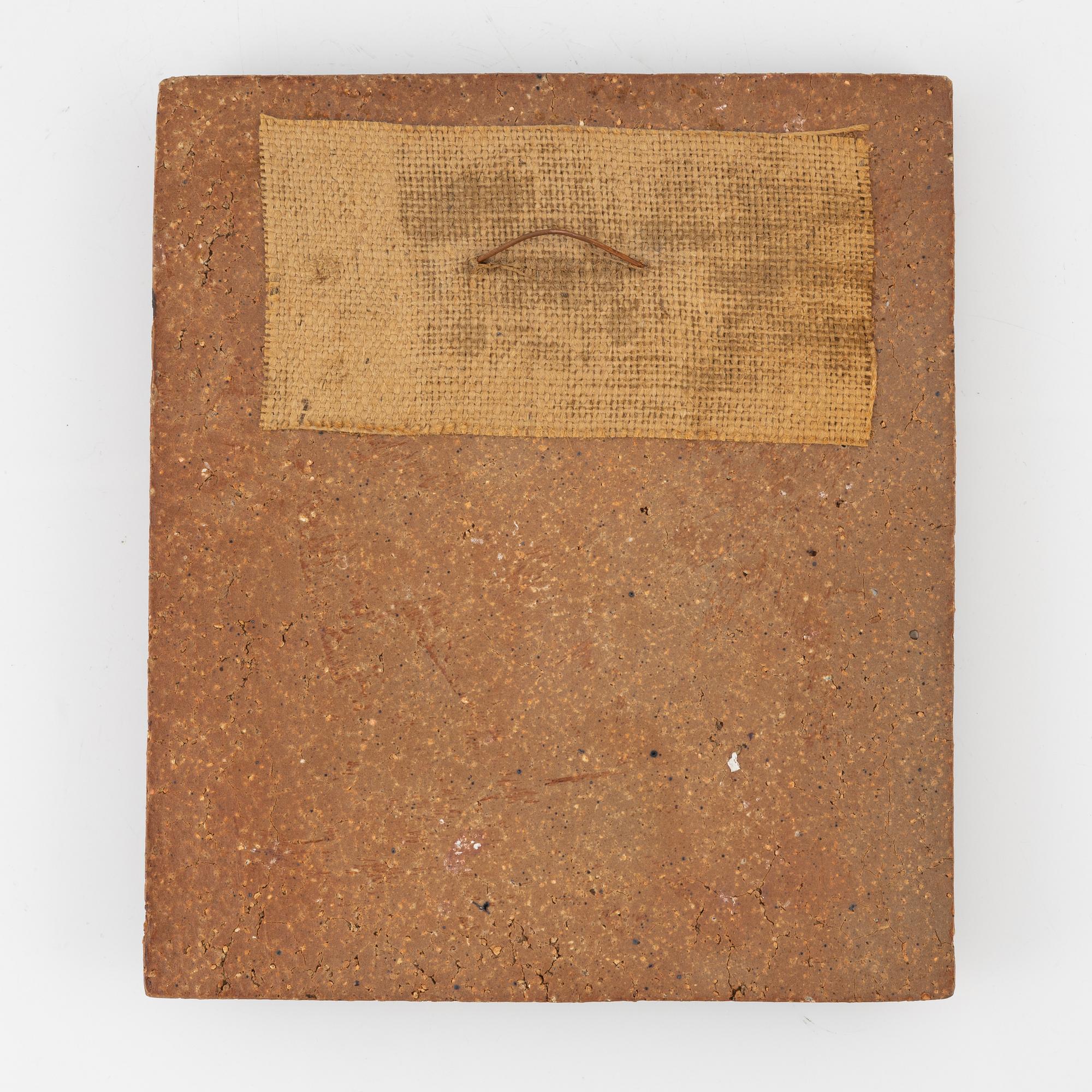 Lisa Larson, a unique wall plaque.