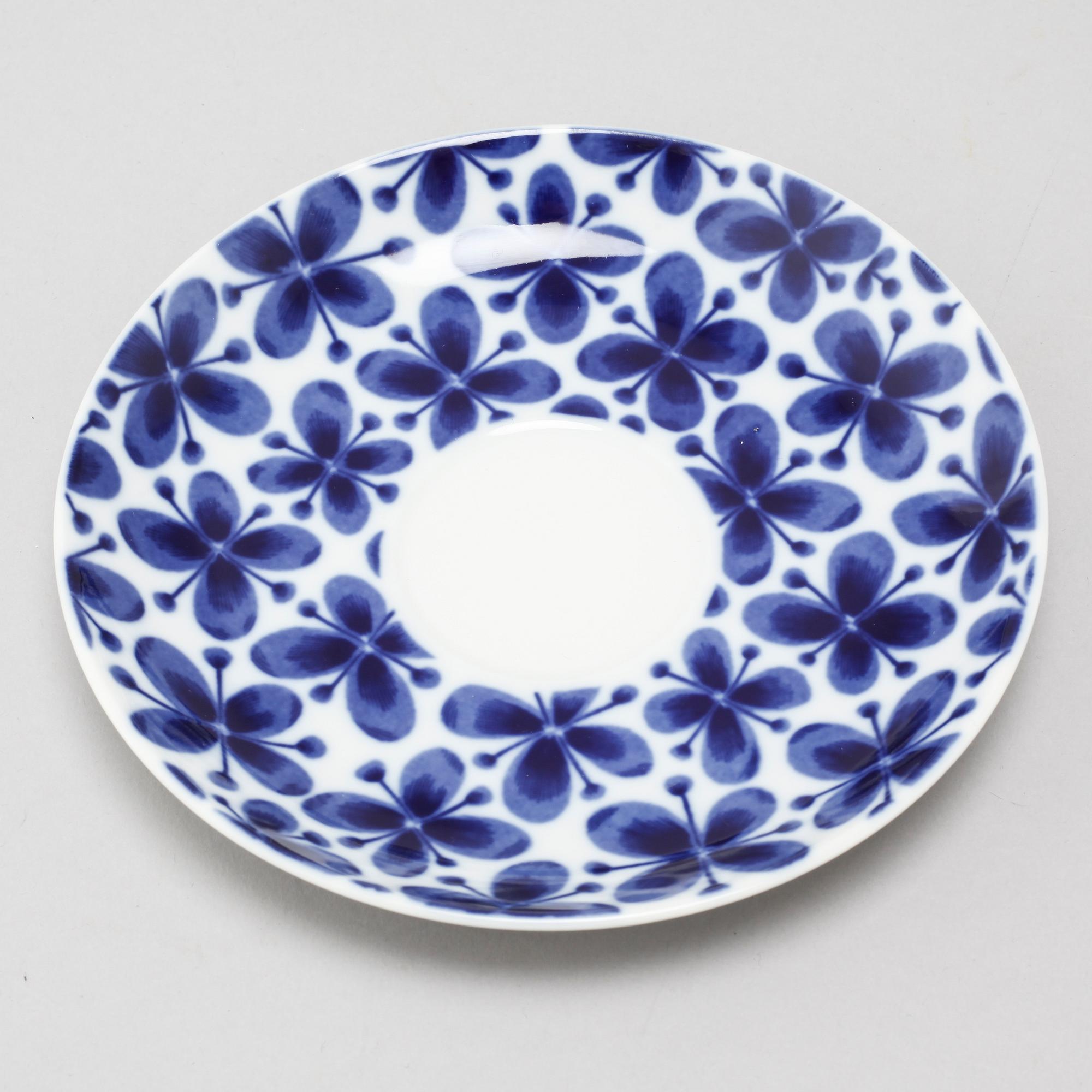 44 pieces of porcelain tableware by Marianne Westman, model "Mon Ami", for Rörstrand, 20th century.