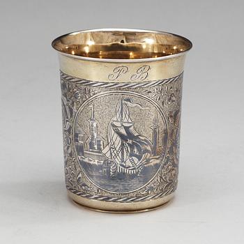 BÄGARE, okänd mästare, Moskva 1839.