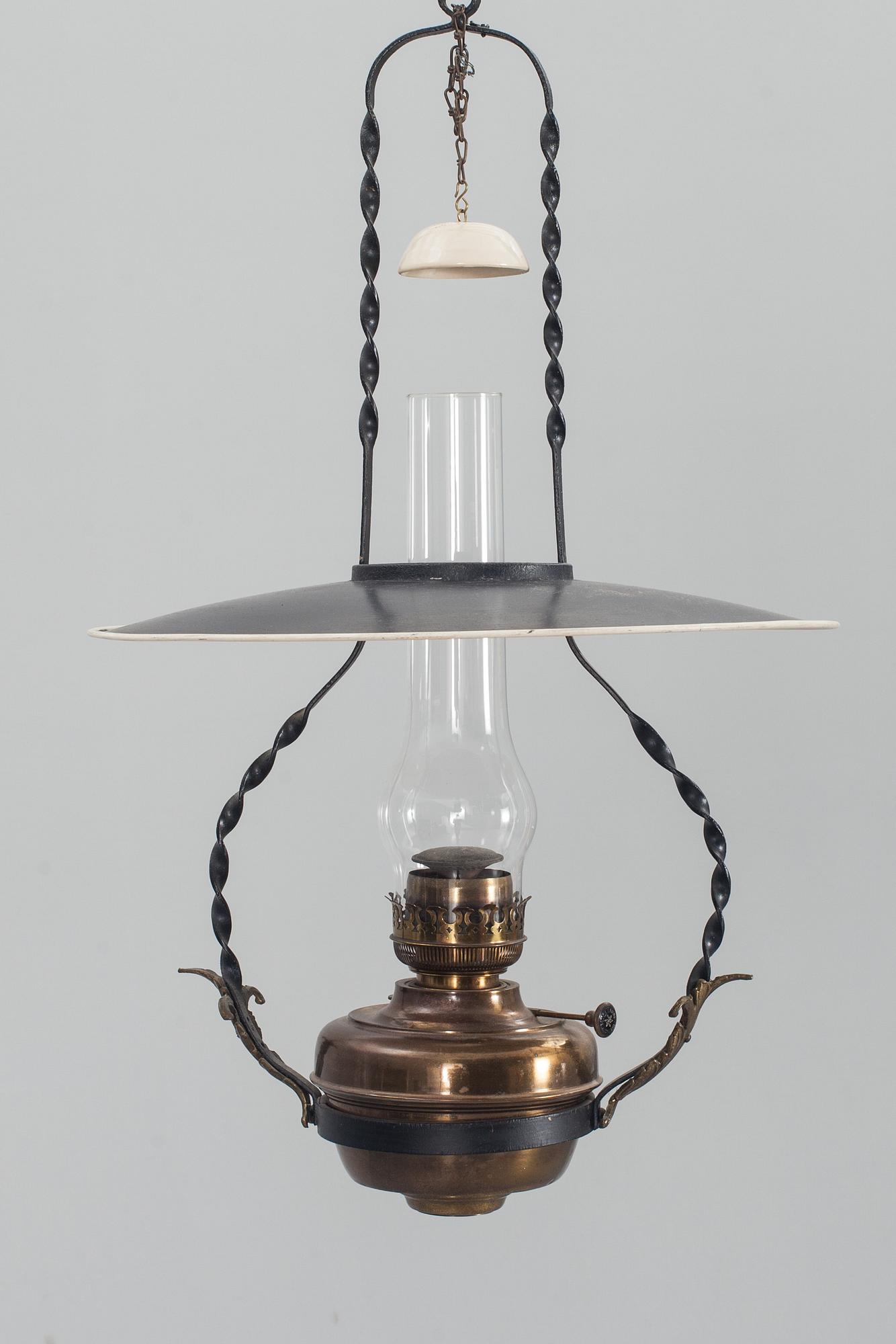 TAKFOTOGENLAMPA, 1800/1900-tal.