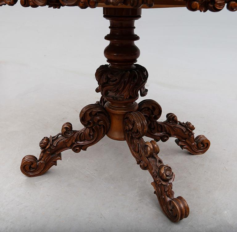 BORD, nyrokoko, 1800-talets andra hälft.