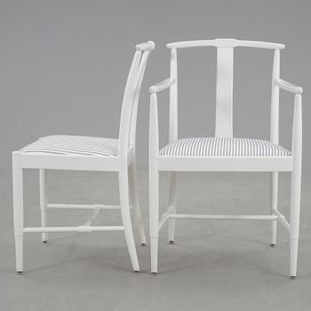 STOLAR samt KARMSTOLAR, 2+2 Triva-serien, Kerstin Hörlin-Holmqvist, Nordiska Kompaniet, 1950-tal.