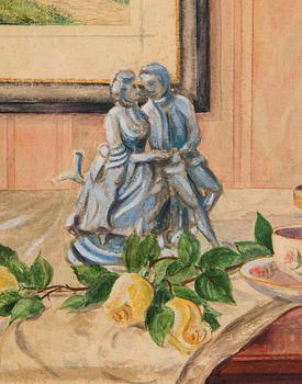 Maria Wiik, Figuriini pöydällä.