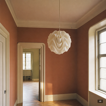 Le Klint, a model 172 ceiling lamp, Denmark.