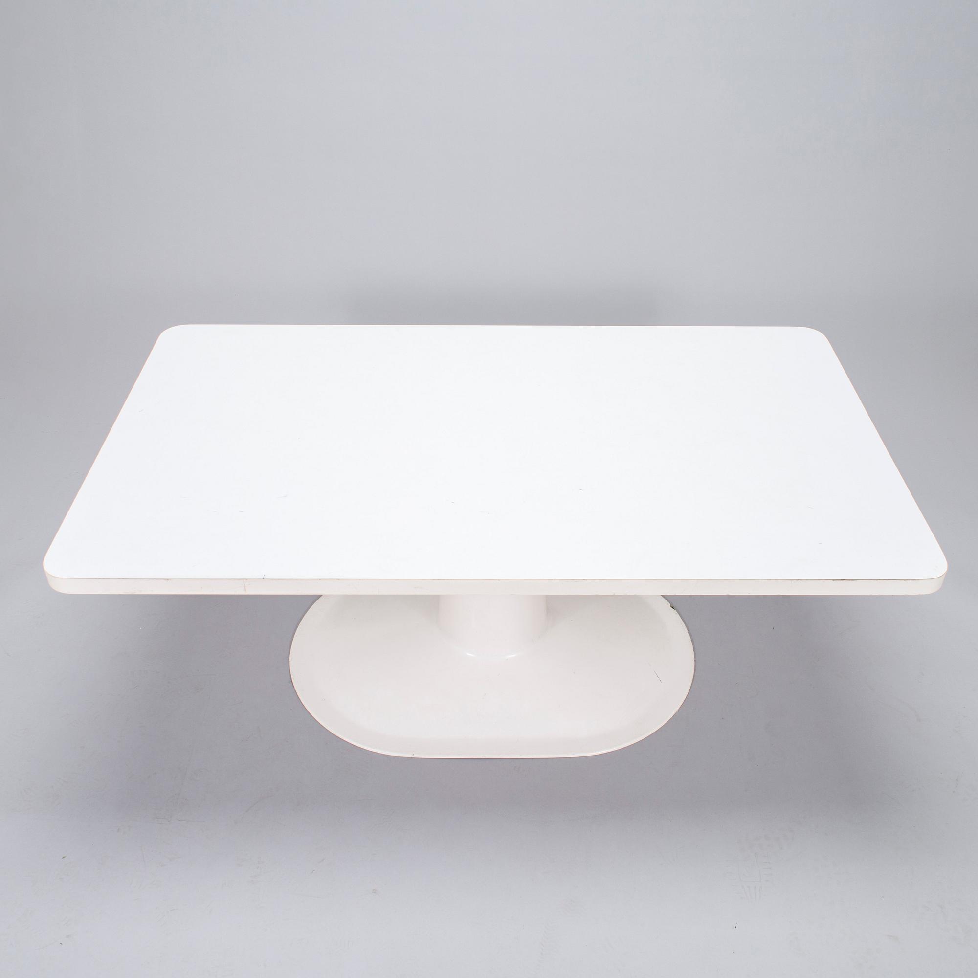 Yrjö Kukkapuro, soffbord, "Saturnus", modell 663-55, Haimi, Finland 1970-tal.