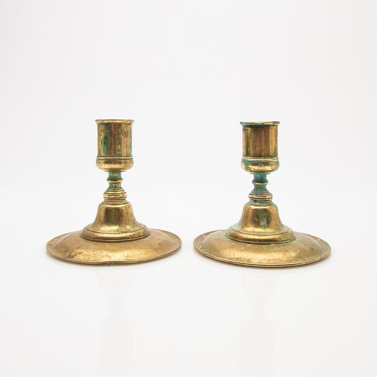 Candelabras, a pair, Baroque style, 19th/20th century.