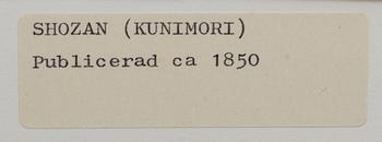 JAPANSKA TRÄSNITT, 10 + 9 st 18/1900-tal.