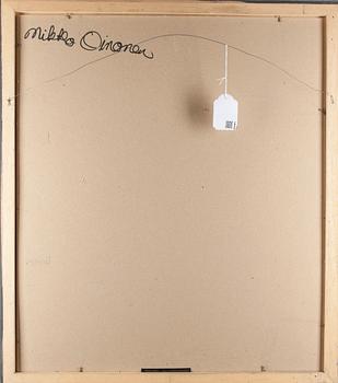 MIKKO OINONEN, hiili paperille, signeerattu, 1900-luvun alkupuoli.