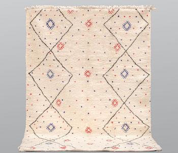 A Moroccan carpet, 288 x 175 cm.