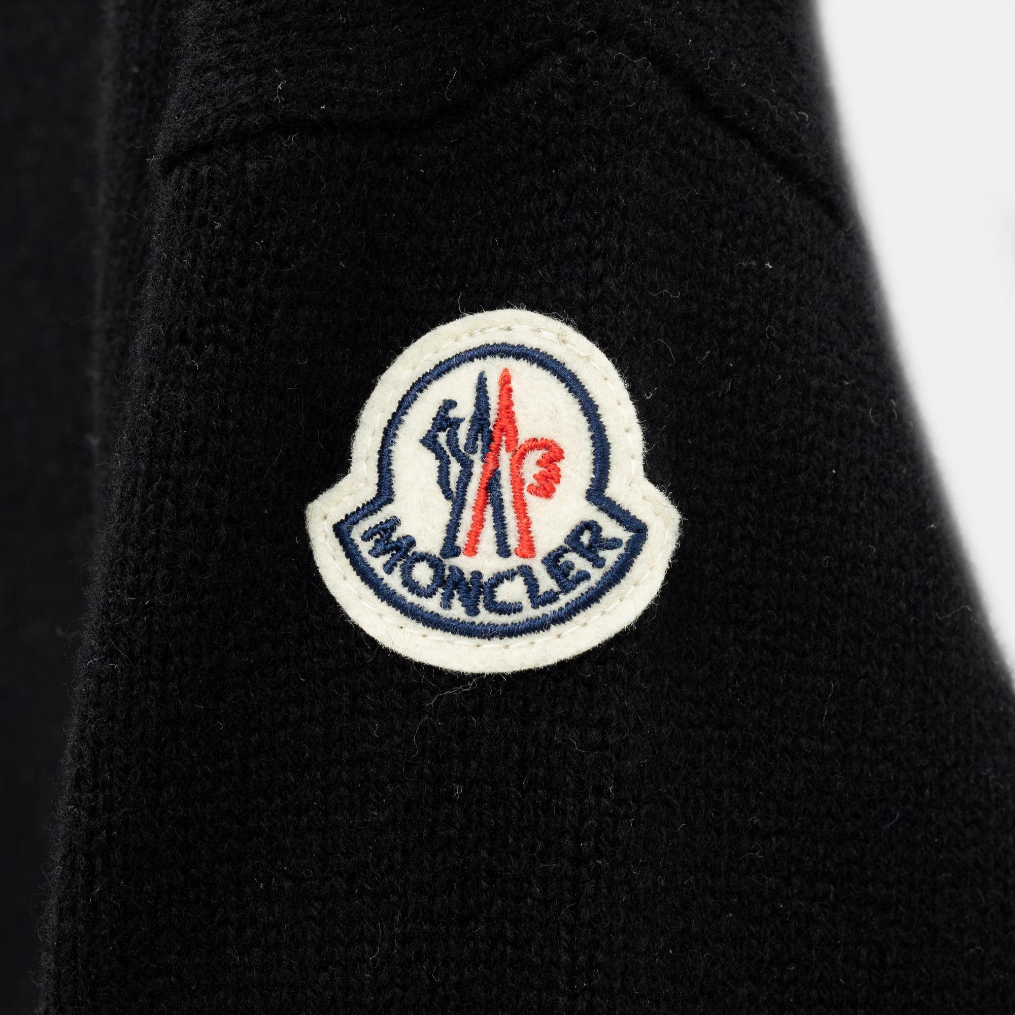 Moncler, A 'Lupetto tricot' wool turtleneck sweater, size XS.