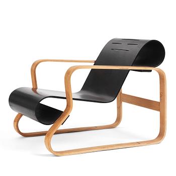 360. Alvar Aalto, an armchair, "41, Paimio", O.y Huonekalu-ja Rakennustyötehdas, Finland, 1930-40s.