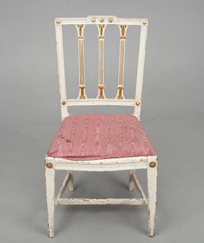 STOL, sengustaviansk, sekelskiftet 1700/1800.