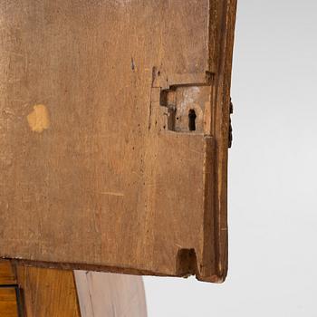 A Swedish rococo chamberpot cupboard, later part 18th century.