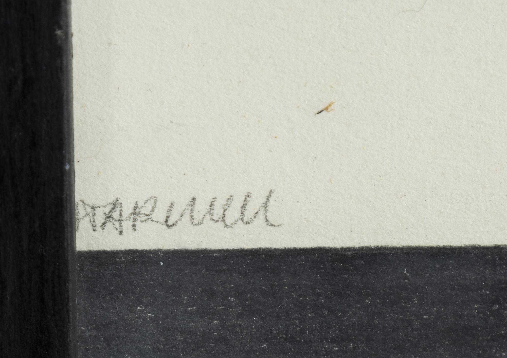 Tomasz Tatarczyk, mixed media on paper, signed and dated -82.