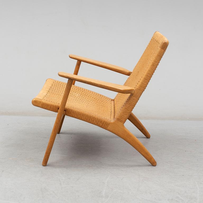 HANS J WEGNER, a 'CH'25' lounge chair, Carl Hansen & Søn, 21st Century.