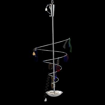 A late 20th century ceiling lamp, probably by Toni Cordero for Artemide, Italy.