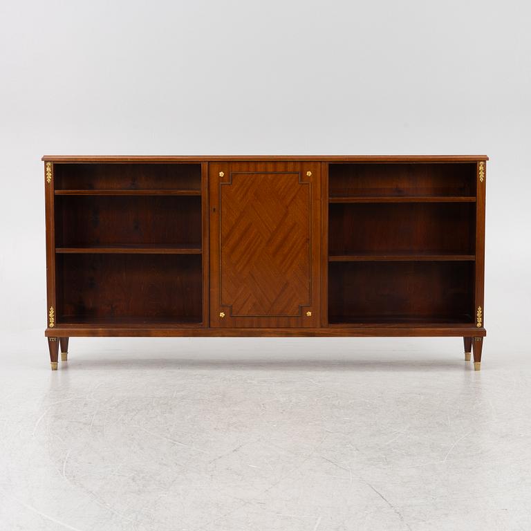 A bookcase, mid 20th century.