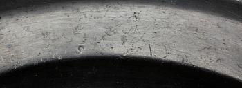 FAT SAMT 3 TALLRIKAR, tenn, bla Johan Bruhn, verksam 1778-1789 i Västervik.