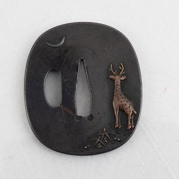 Tsuba, Japan, unsigned, Edo/Meiji.