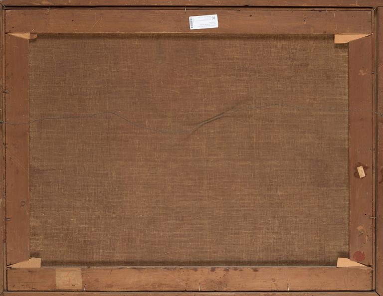 Cornelis de Wael Circle of, Figures outside the city gate.