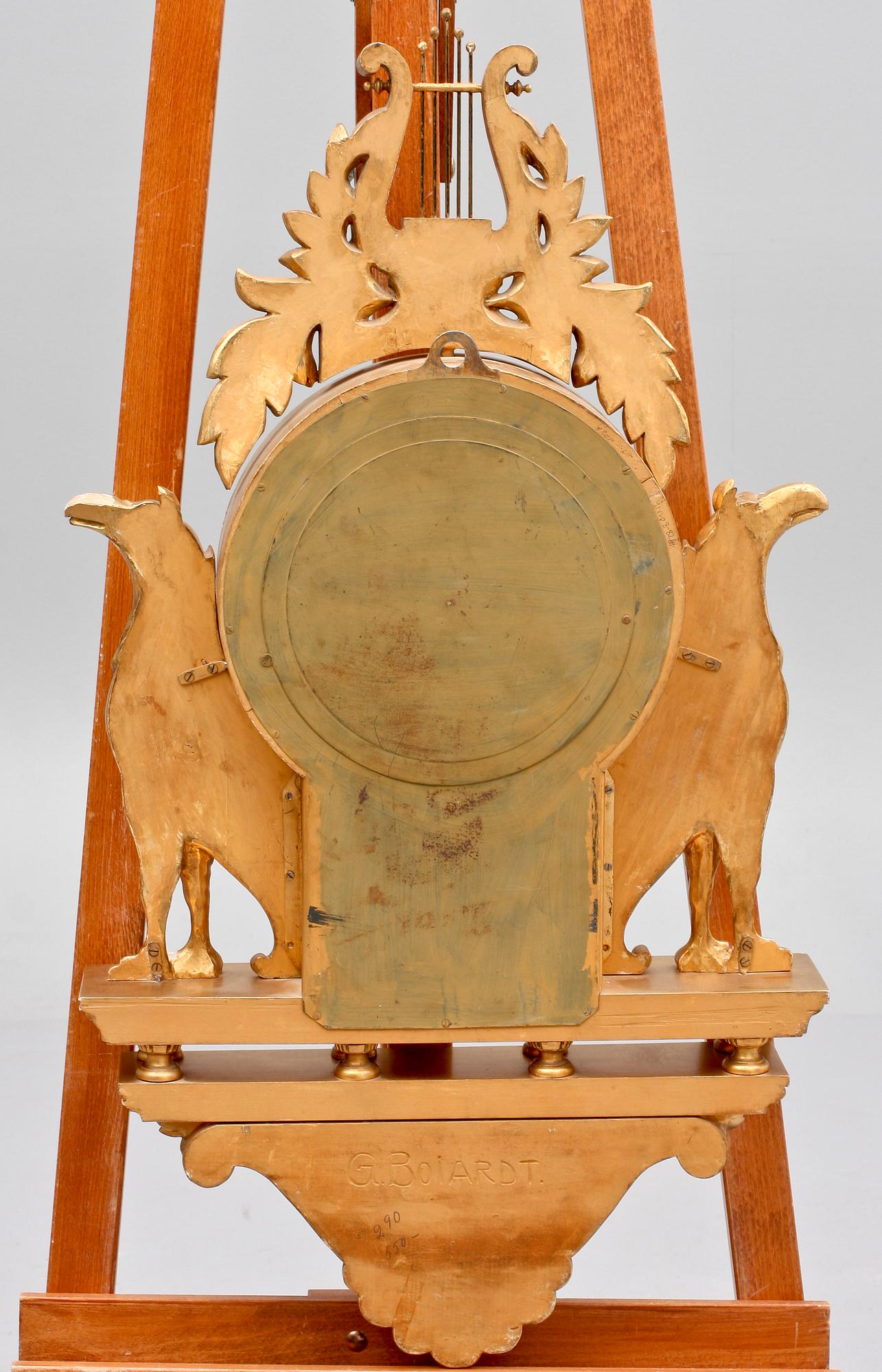 VÄGGPENDYL, empirestil, 1900-tal.