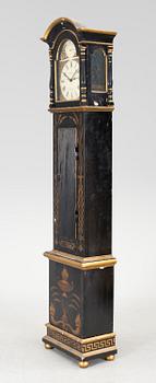 An early 1800s grandfather clock.