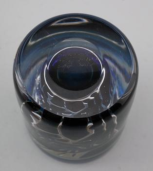 VAS, glas, ariel, Edvin Öhrström, 1966, Orrefors, Svenskt glas, Stockholm.