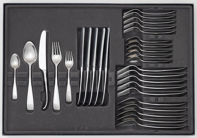 Vivianna Torun Bülow-Hübe, Cutlery service 'Vivianna', 30 pieces, Georg Jensen, Denmark.