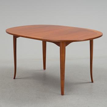 An 'Ovalen' coffee table designed by Carl Malmsten for Carl Löfving & Söner, Tibro, Sweden.