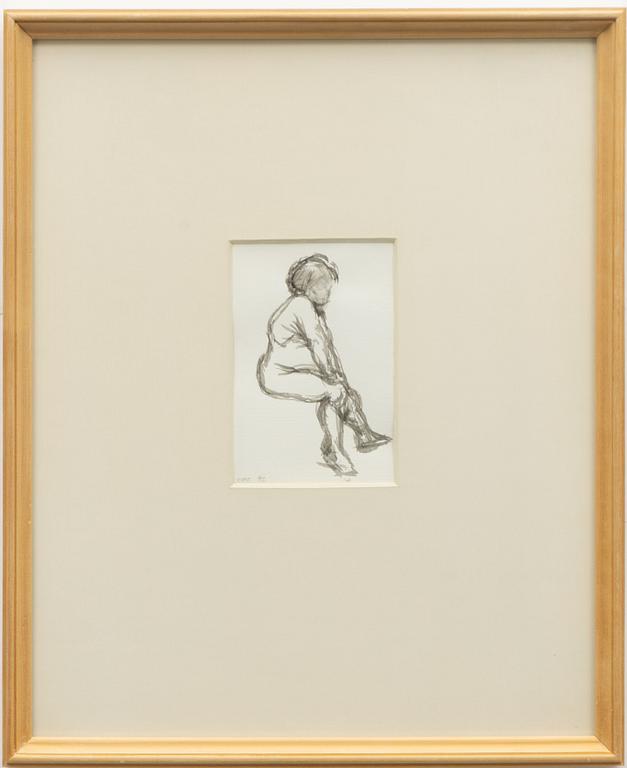 John-E Franzén, Sittande modell.