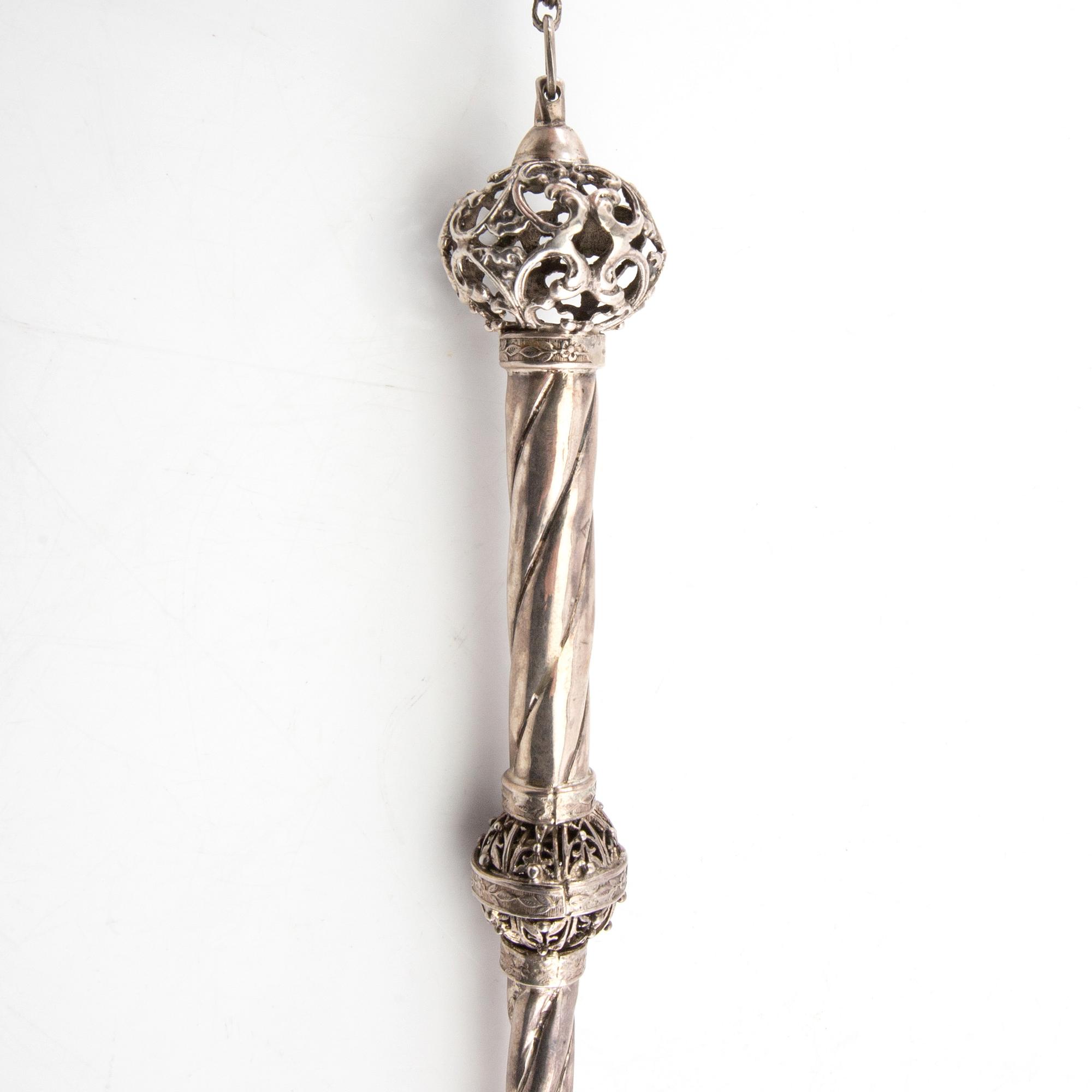 Torah pointer silver Russia 1886.