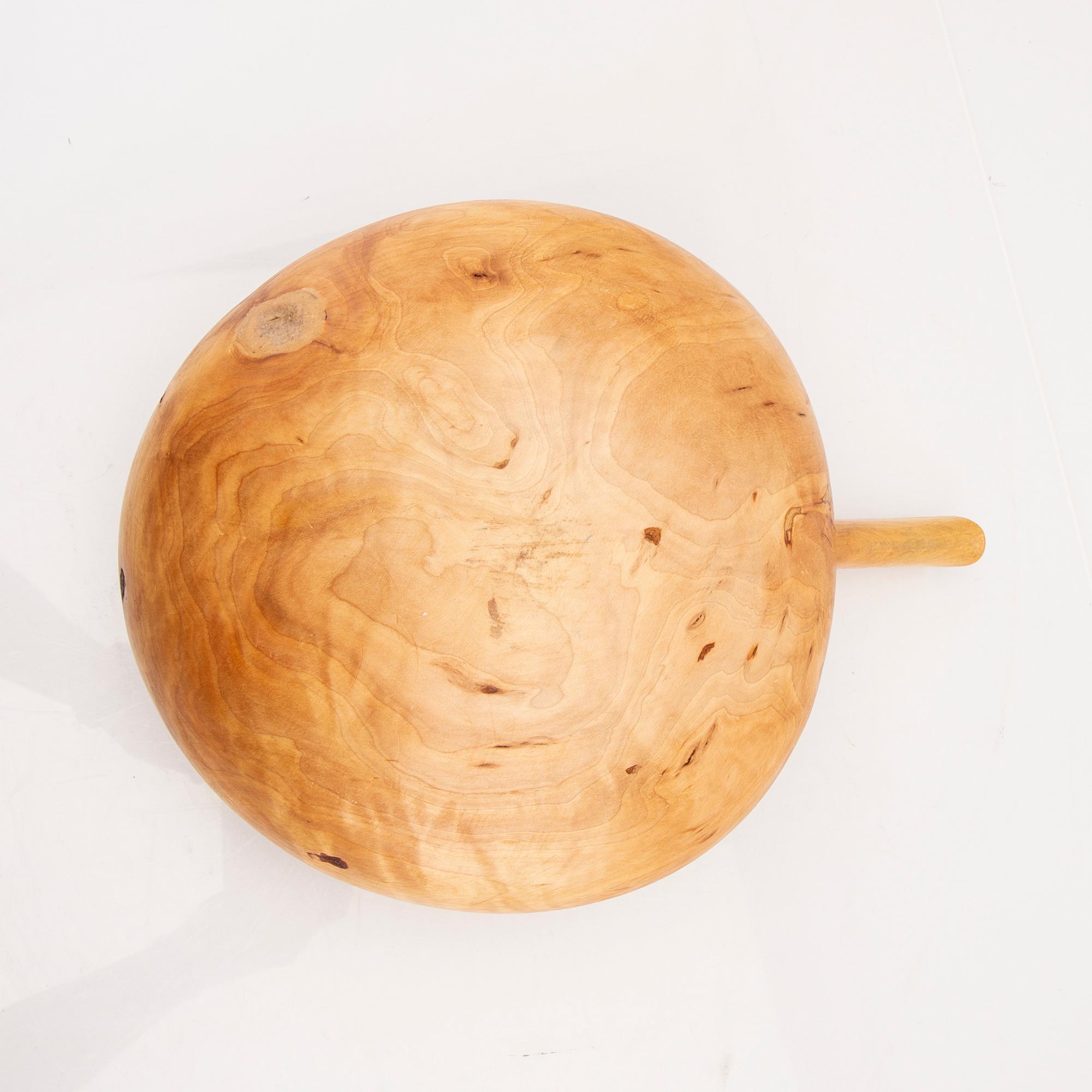 Fritjof Andersson Ammarnäs mjölkstäva / Nápphi, samearbete, signerad och daterad 1973.