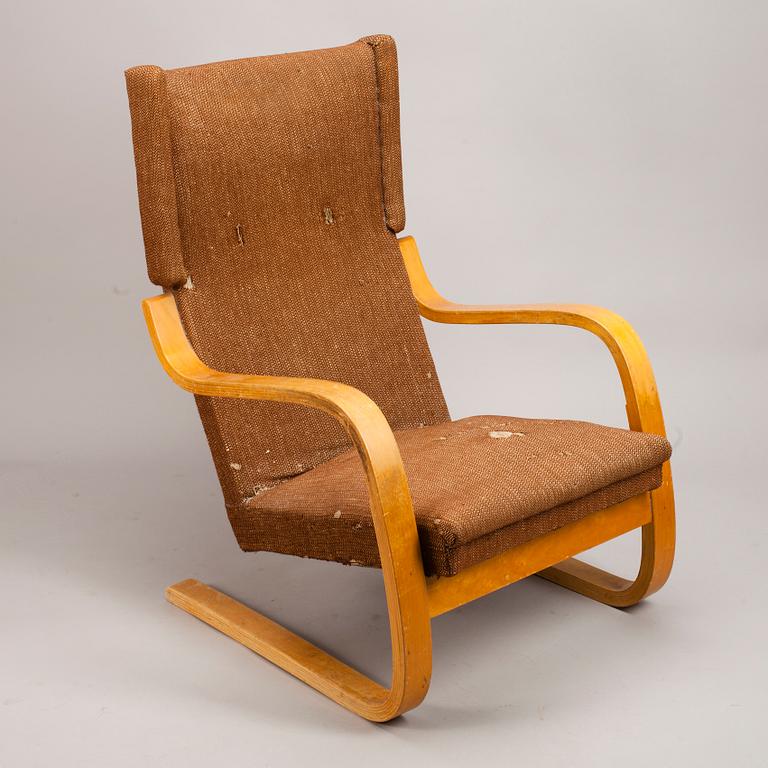 FÅTÖLJ, modell 36/401, Alvar Aalto, Artek, 1900-talets slut. Modell formgiven 1932-33.