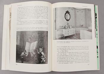 BÖCKER: Slott och Herresäten i Sverige, Allhems förlag, 1960-tal, 18 volymer.