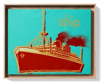 Andy Warhol, "Ship (Toy Painting)".